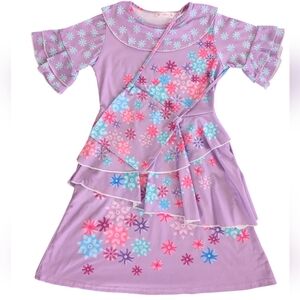 Girls Isabella Dress and Pouch Bag (Size 6/7)